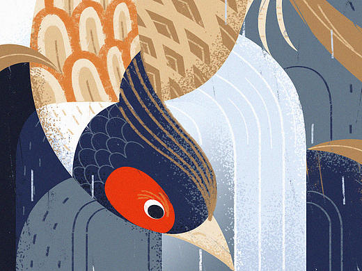 小雨霏微·雉入水（個人主頁-ZNDg4MDczNDA=） - 創(chuàng)作習(xí)作 - 站酷設(shè)計師畫畫阿東原創(chuàng)素材 - 站酷ZCOOL