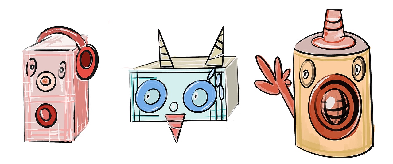 生活物品拟人化