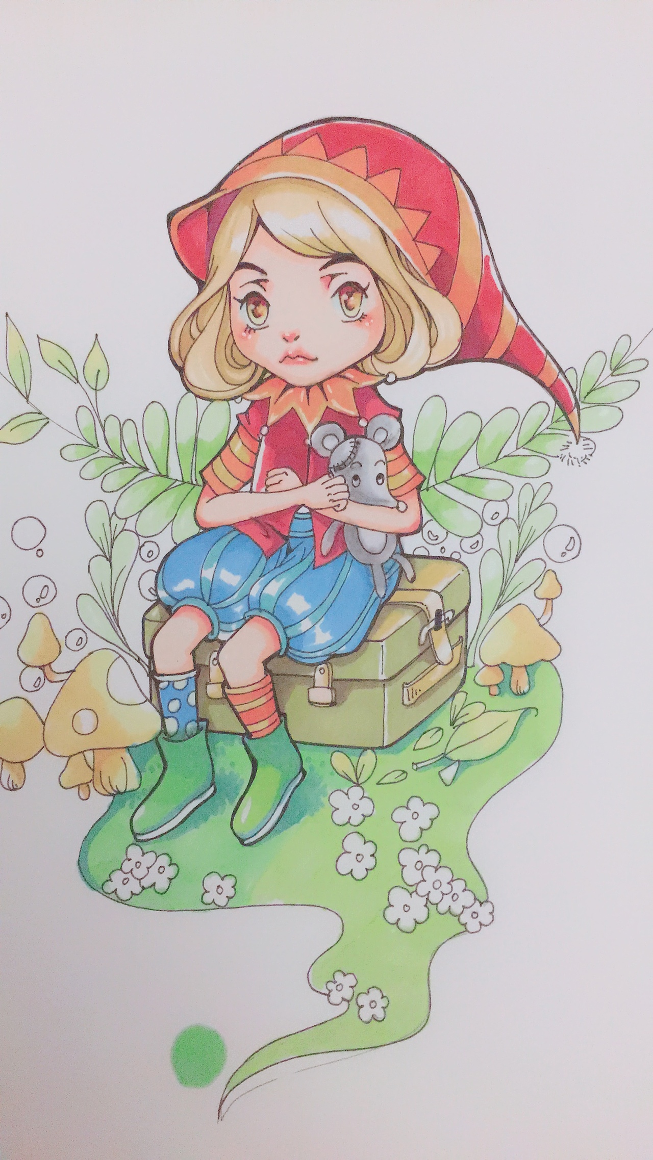 马克原创练习（图ZMTA1MDk1NTky） - 新锐潮流插画 - 站酷设计师口口韩原创素材 - 站酷ZCOOL