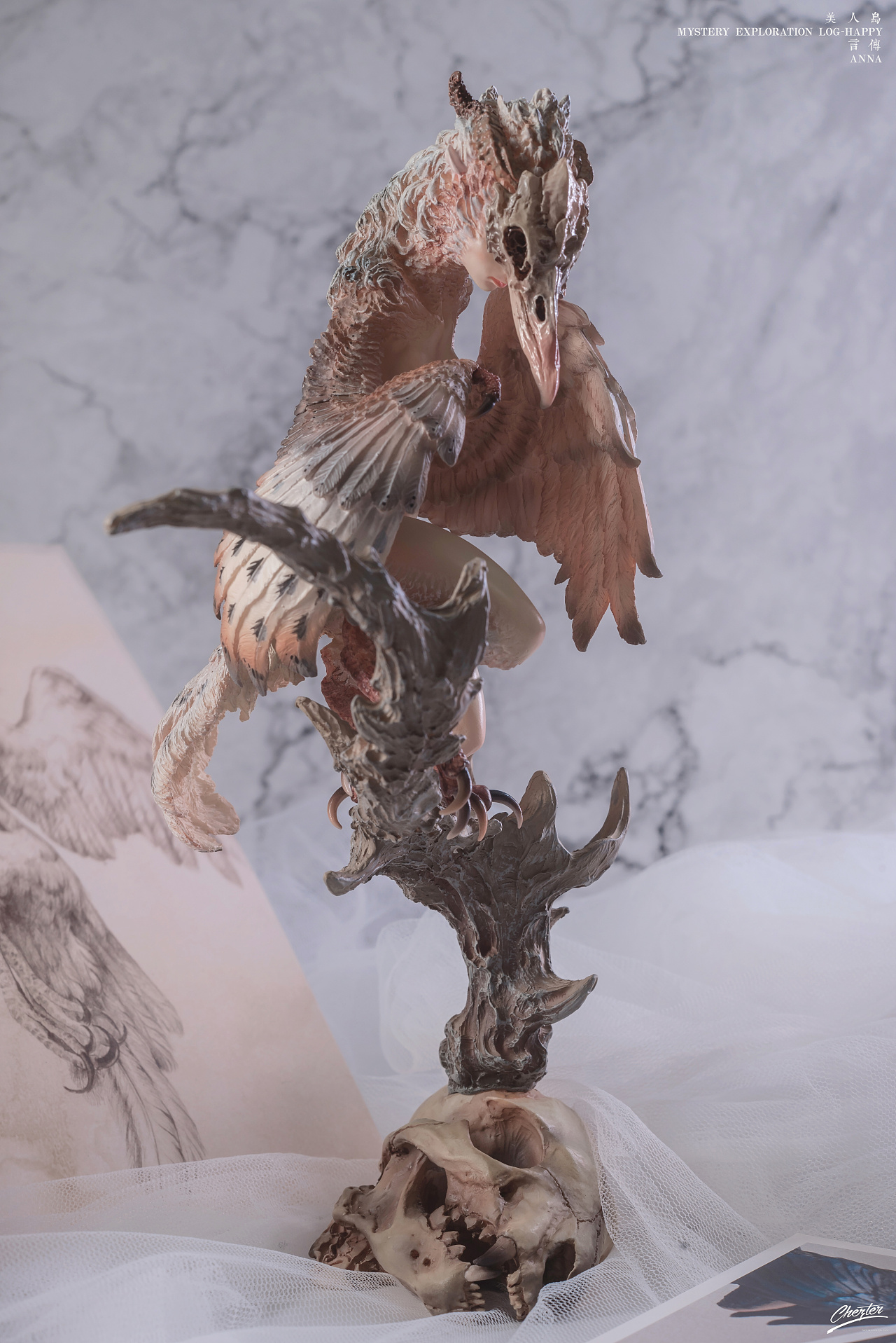 言传&anna 藏谜探物系列-美人鸟/鸟妖