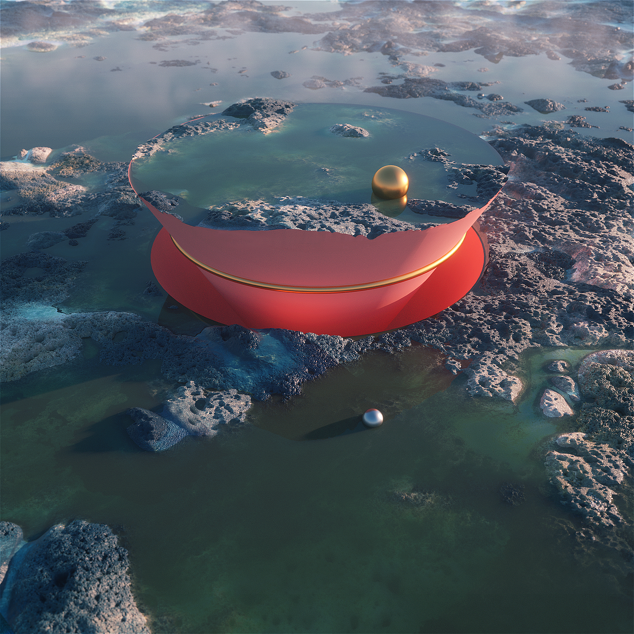 C4D_everydays render-- August 2017
