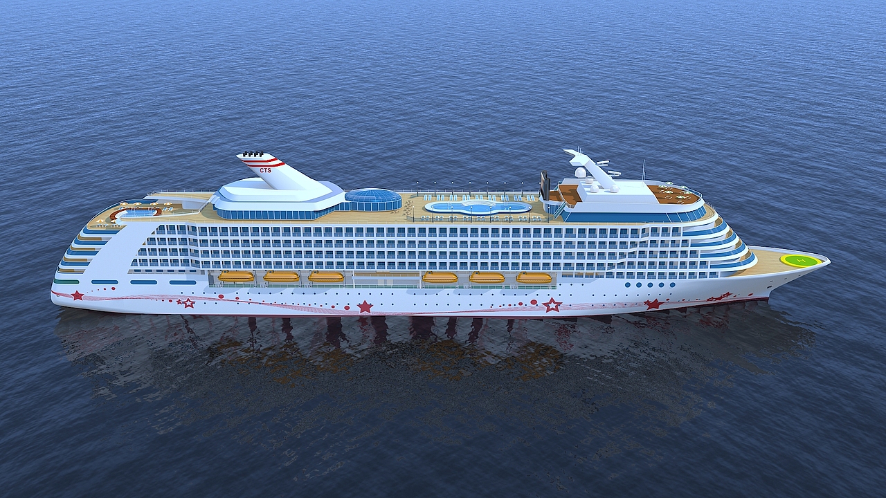 邮轮外观造型概念设计