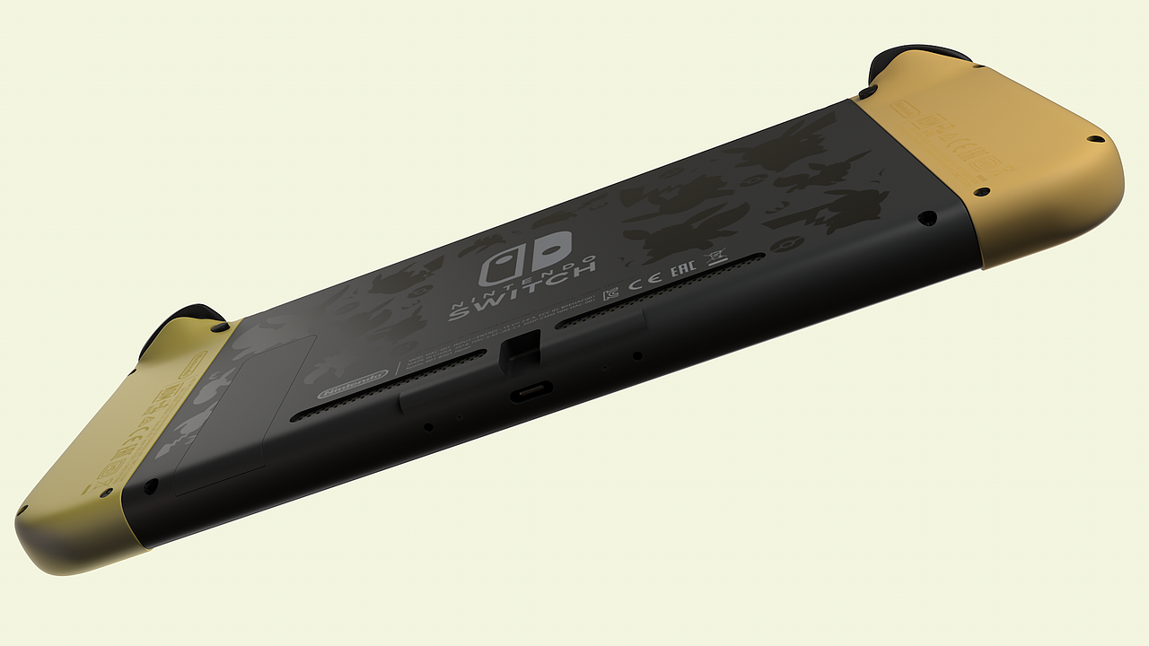 超级精细产品级任天堂switch精灵宝可梦版模型（图ZMTM2MjcwMjky） - 电子产品 - 站酷设计师逍姚子原创素材 - 站酷ZCOOL
