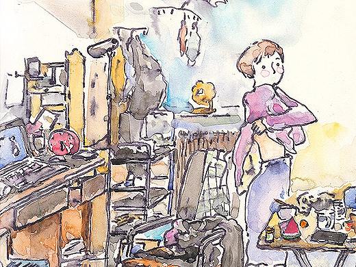 小屋 （附 过程视频 ）（个人主页-ZMjc4NDIxNzI=） - 创作习作 - 站酷设计师sunny林暖暖原创素材 - 站酷ZCOOL