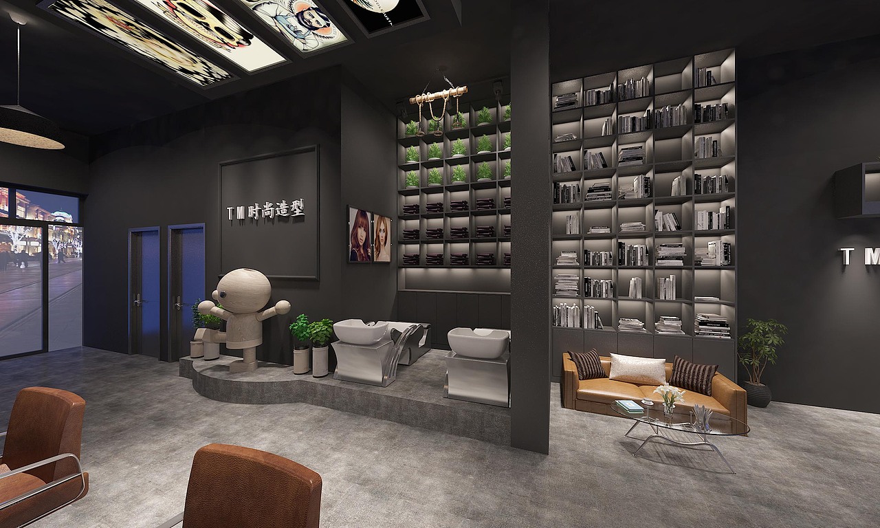 1992美发店（图ZMTQ3MzAyMzcy） - 家装设计 - 站酷设计师原来是雪儿呀原创素材 - 站酷ZCOOL