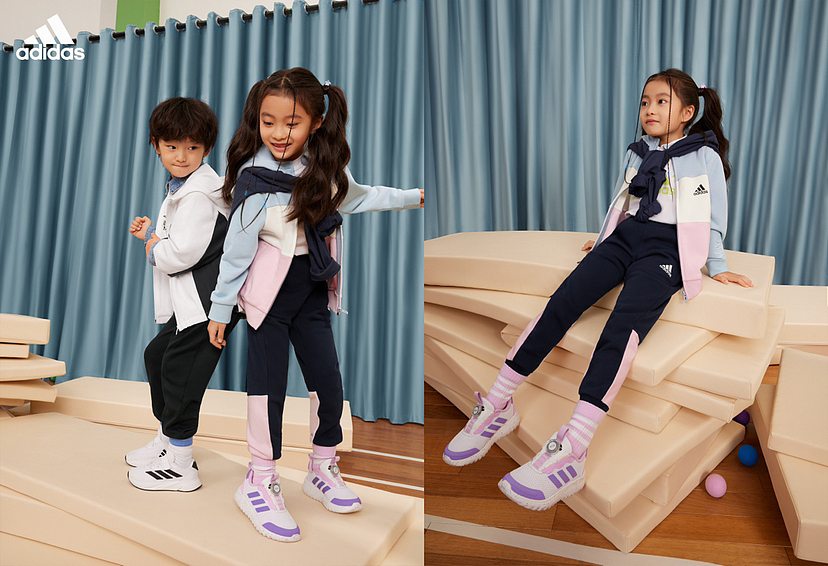 运动品牌Adidas童装广告