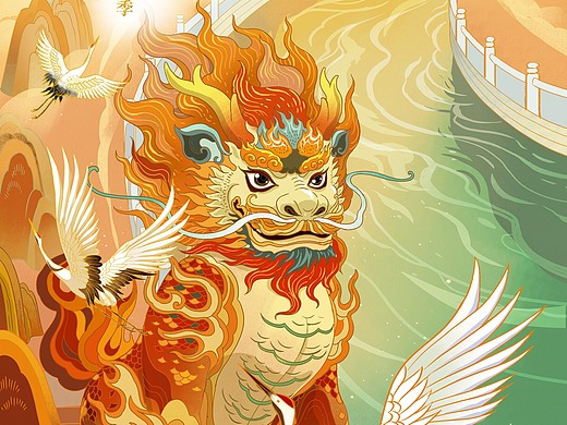 《上新了故宫》第三季插画海报