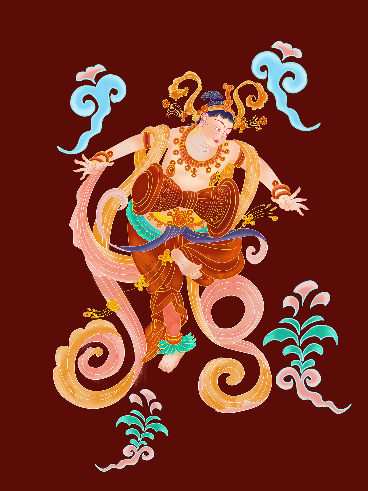 敦煌壁画包装设计&装饰画登录 / 注册