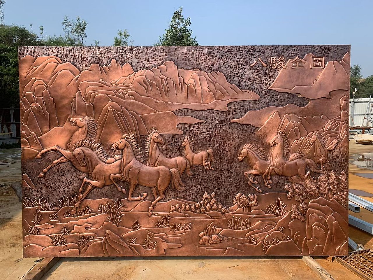 河北锻铜雕塑厂家紫铜锻铜浮雕壁画厂家，艺林源铜雕（图ZMzM0MzA5MTMy） - 品牌 - 站酷设计师易县锻铜浮雕厂家原创素材 - 站酷ZCOOL