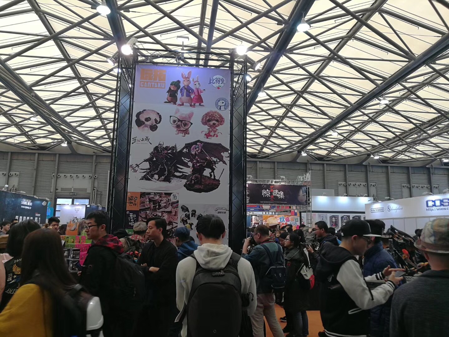 【萌宠们在上海wf手办展】