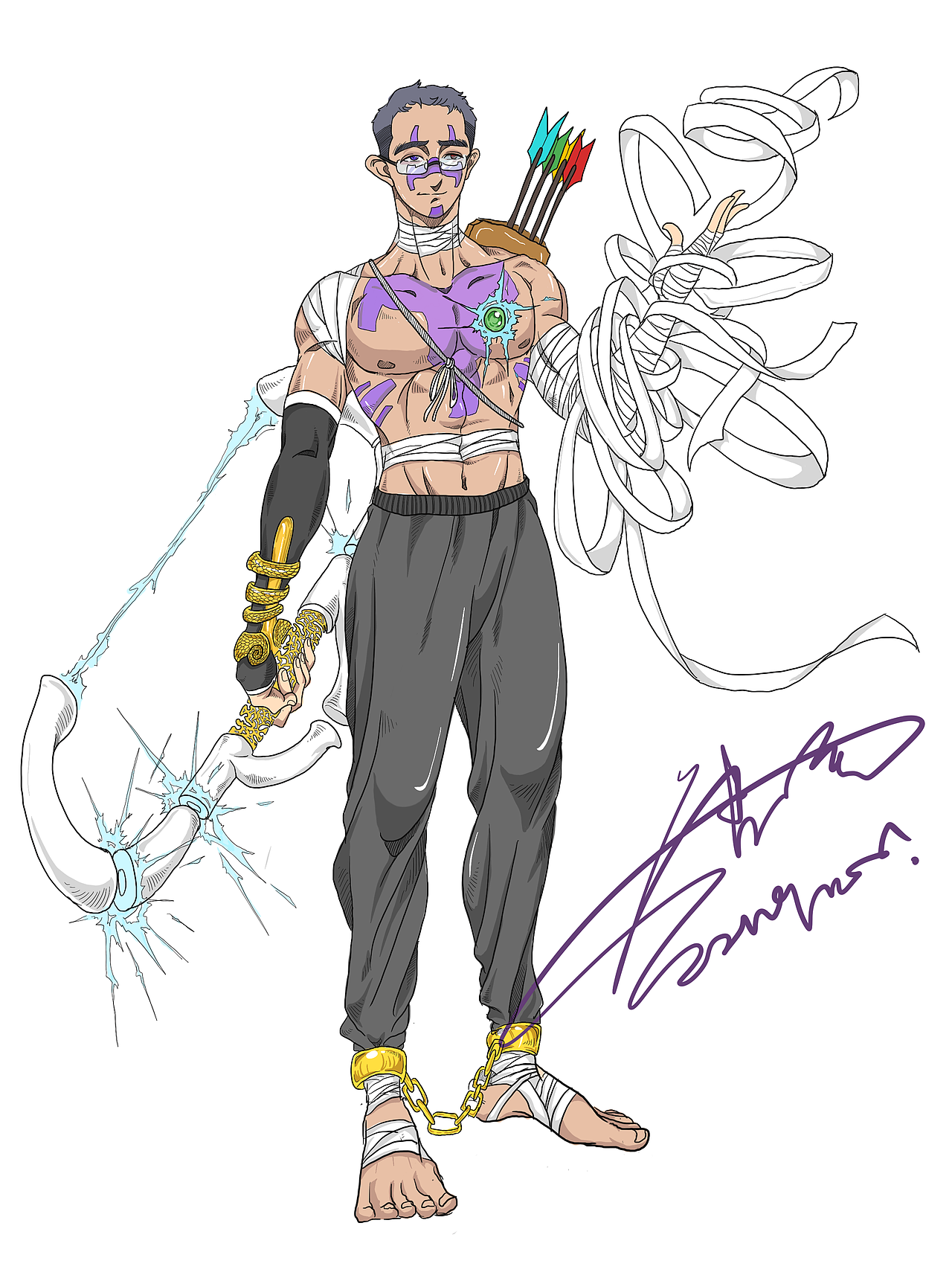 动漫人物设计（图ZMTk1MjA1NDI4） - 单幅漫画 - 站酷设计师唐家小五原创素材 - 站酷ZCOOL