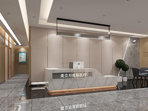 工装效果图皮肤科医院