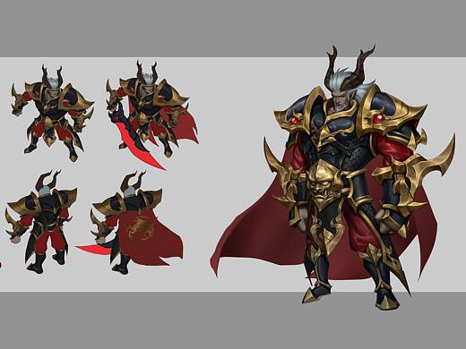 欧美风 Q版人设