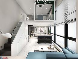 【復式公寓】現(xiàn)代小戶型改造設計  寄托活力的夢想空間