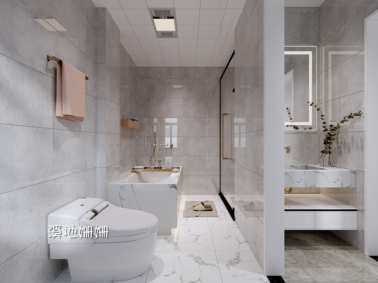 160㎡顶楼复式住宅现代轻奢风（图ZMjcwMTQ4NTQ4） - 家装设计 - 站酷设计师姗姗18955113171原创素材 - 站酷ZCOOL