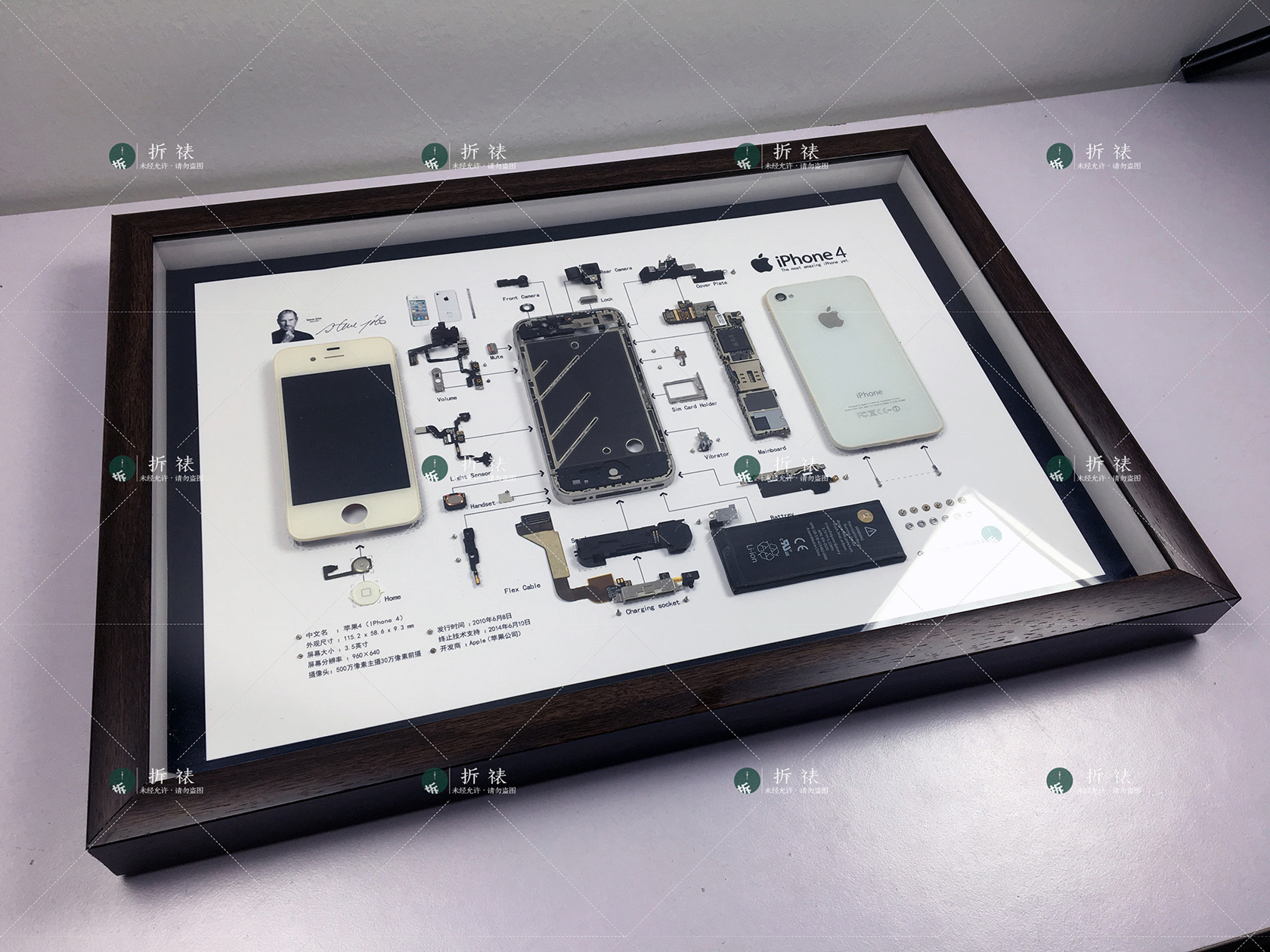 【拆解装裱】经典款 iphone 4——产商:苹果公司