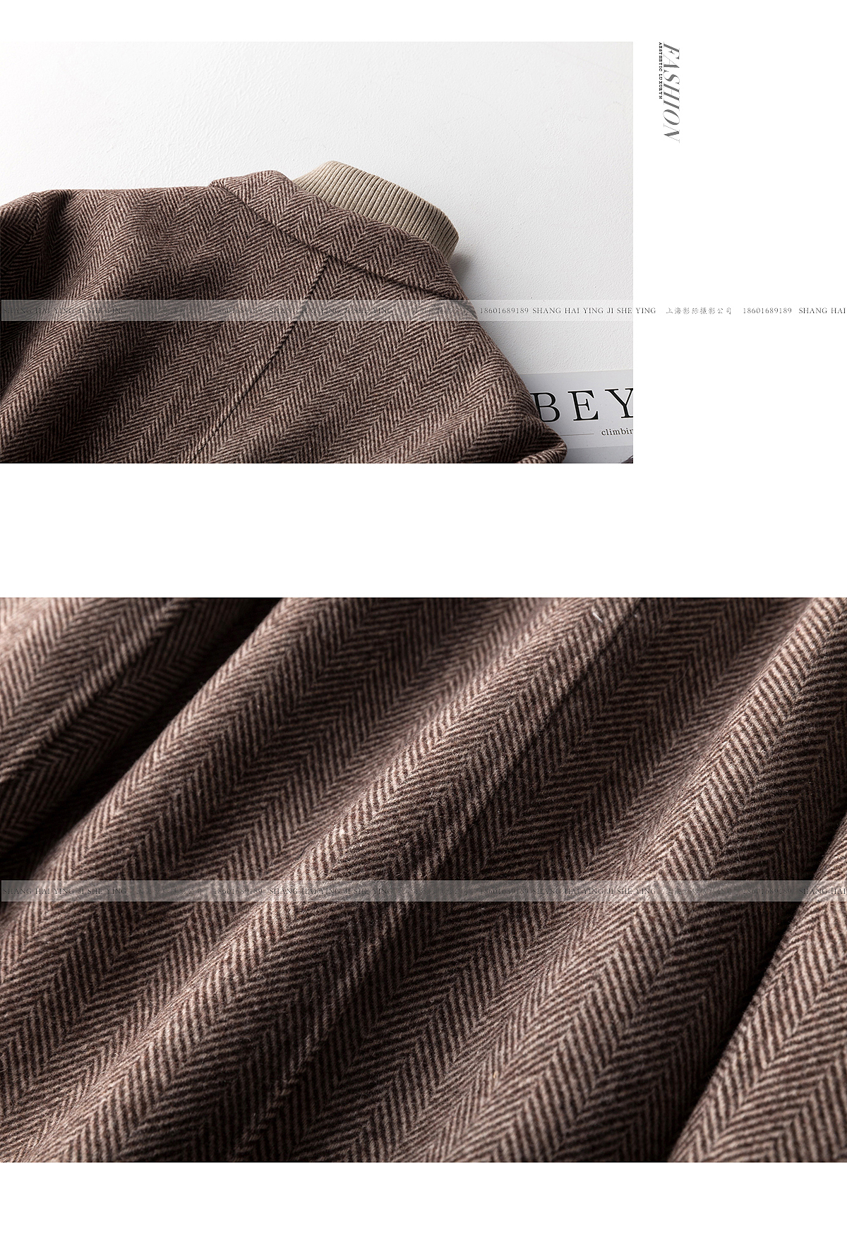 服装创意平铺拍摄  毛呢大衣 服装网拍 背景抽白