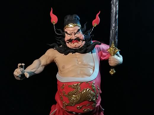 塑新斋潘纪坤彩塑公仔传统手工艺钟馗手办模型