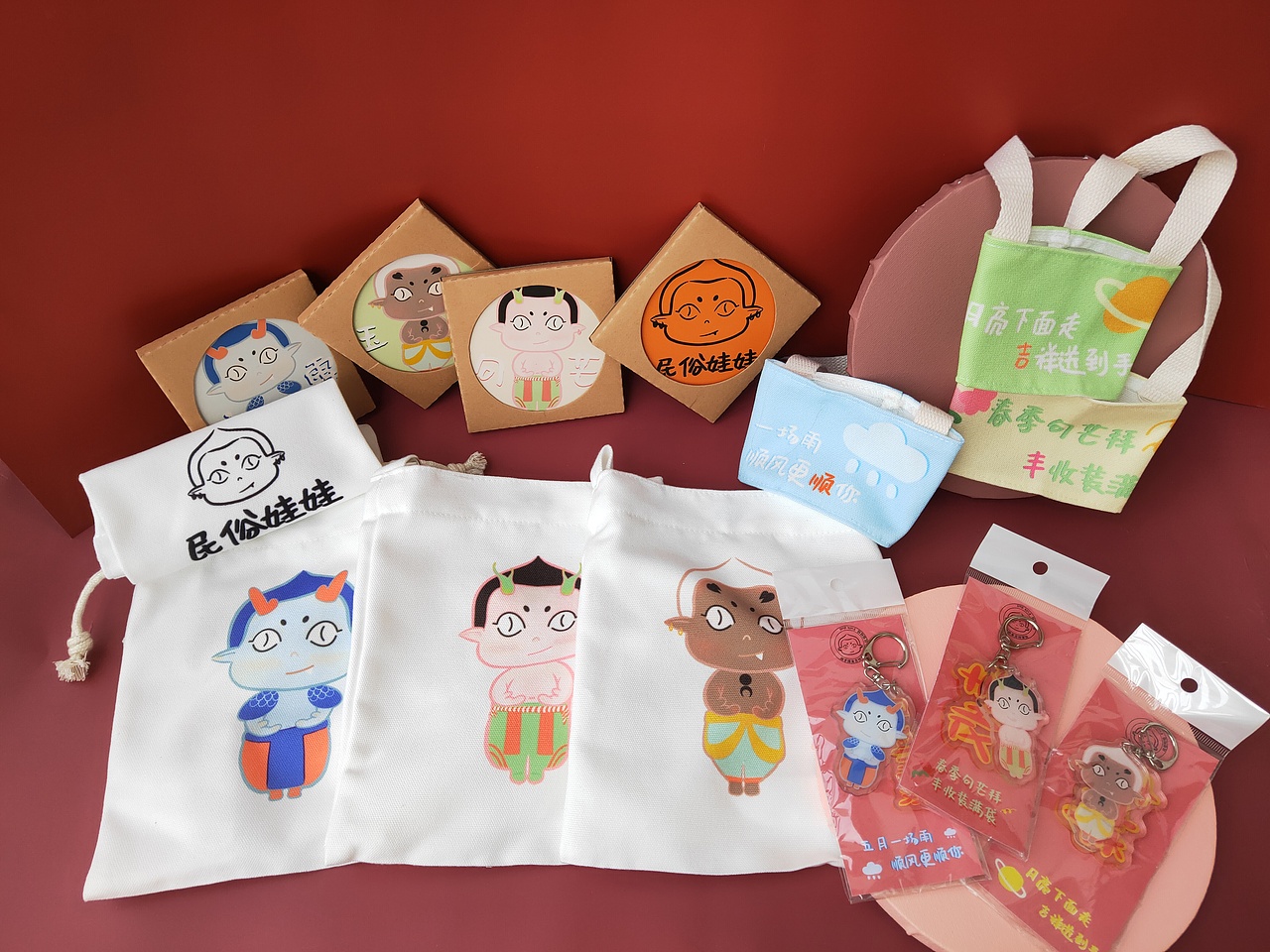 江南民俗娃娃（图ZMjQ3OTIwNzg0） - IP形象 - 站酷设计师Z45773376原创素材 - 站酷ZCOOL