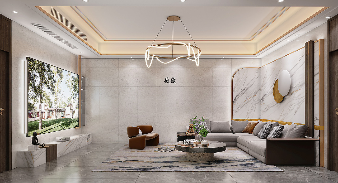 现代 轻奢不失温馨