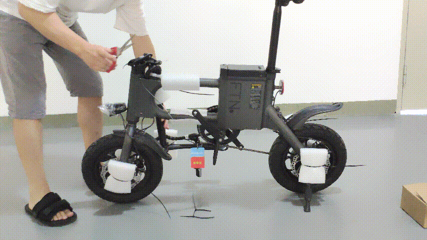 电动车看多了ftn这头梵牛电动车不仅仅很微电轻巧还可以接小孩