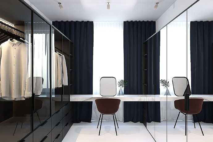 72㎡ 极简风，审美的灵活性和吸引力