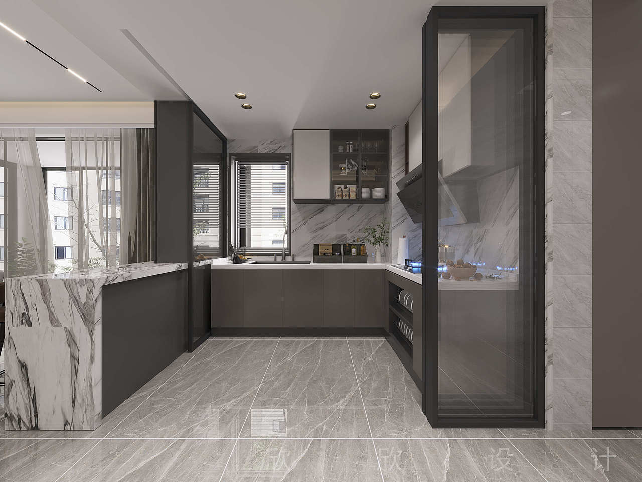 现代风设计效果表现