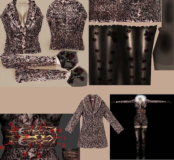 （Second Life）服装设计