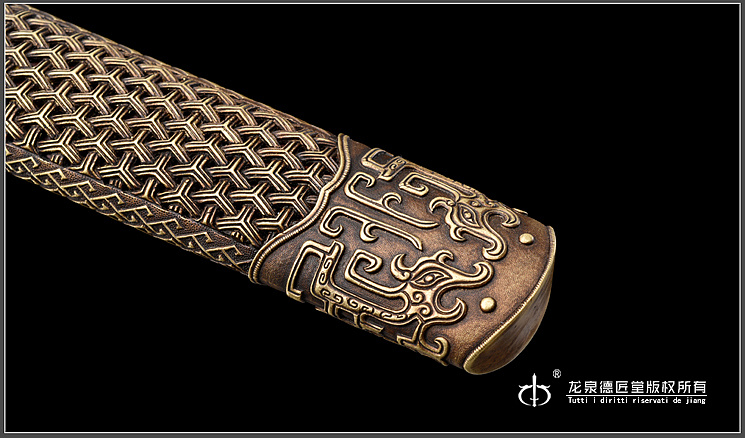 德匠堂宝剑-龙泉刀剑-天铁系列之昆吾剑(dj-2823)