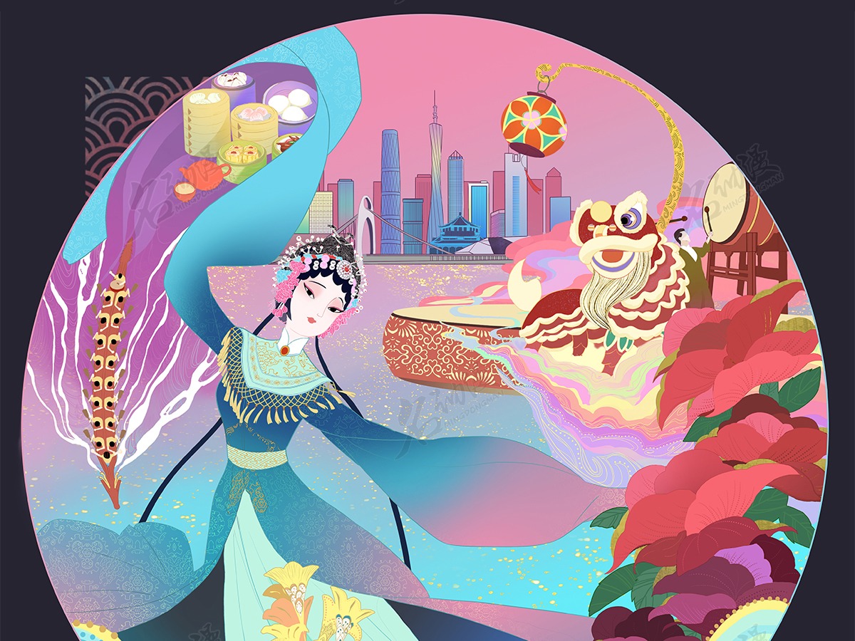 上海地图|插画|商业插画|安妮呀Annie - 原创作品 - 站酷 (ZCOOL)