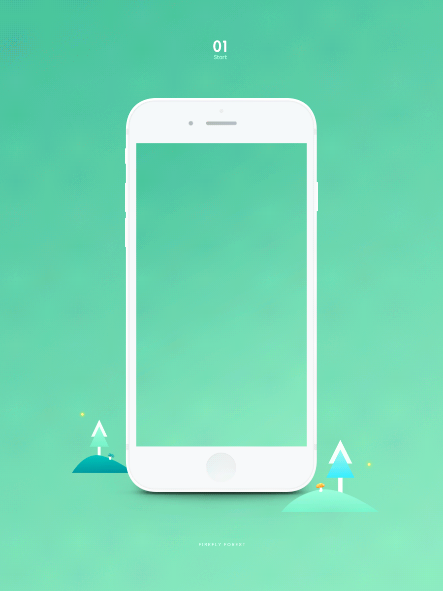 萤火森林APP（附ICON下载）（图ZNTM0NzEzNzY=） - APP界面 - 站酷设计师星恒JZH原创素材 - 站酷ZCOOL