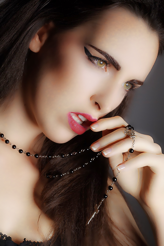 ps人像修图练习