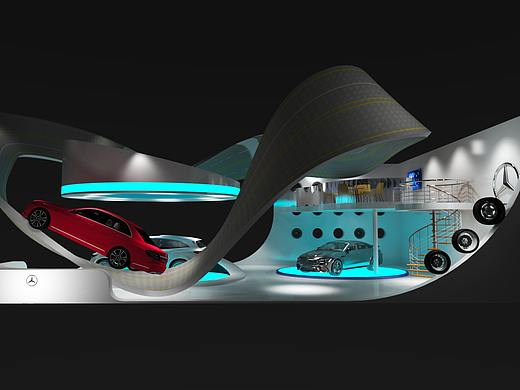 Mercedes-Benz奔驰汽车展台