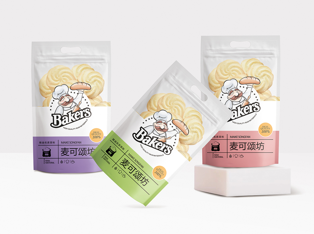 麦可颂坊（图ZMjEzNDQ5MTEy） - 包装 - 站酷设计师指月品牌策划原创素材 - 站酷ZCOOL