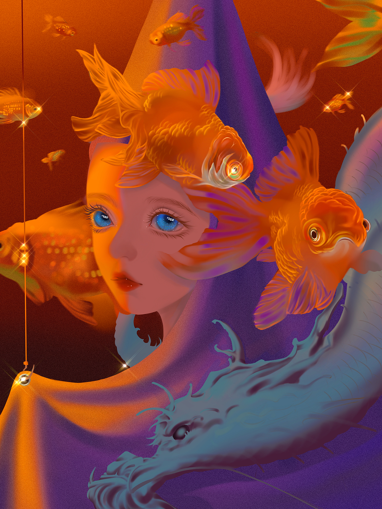 那天夜里我潜入了海底