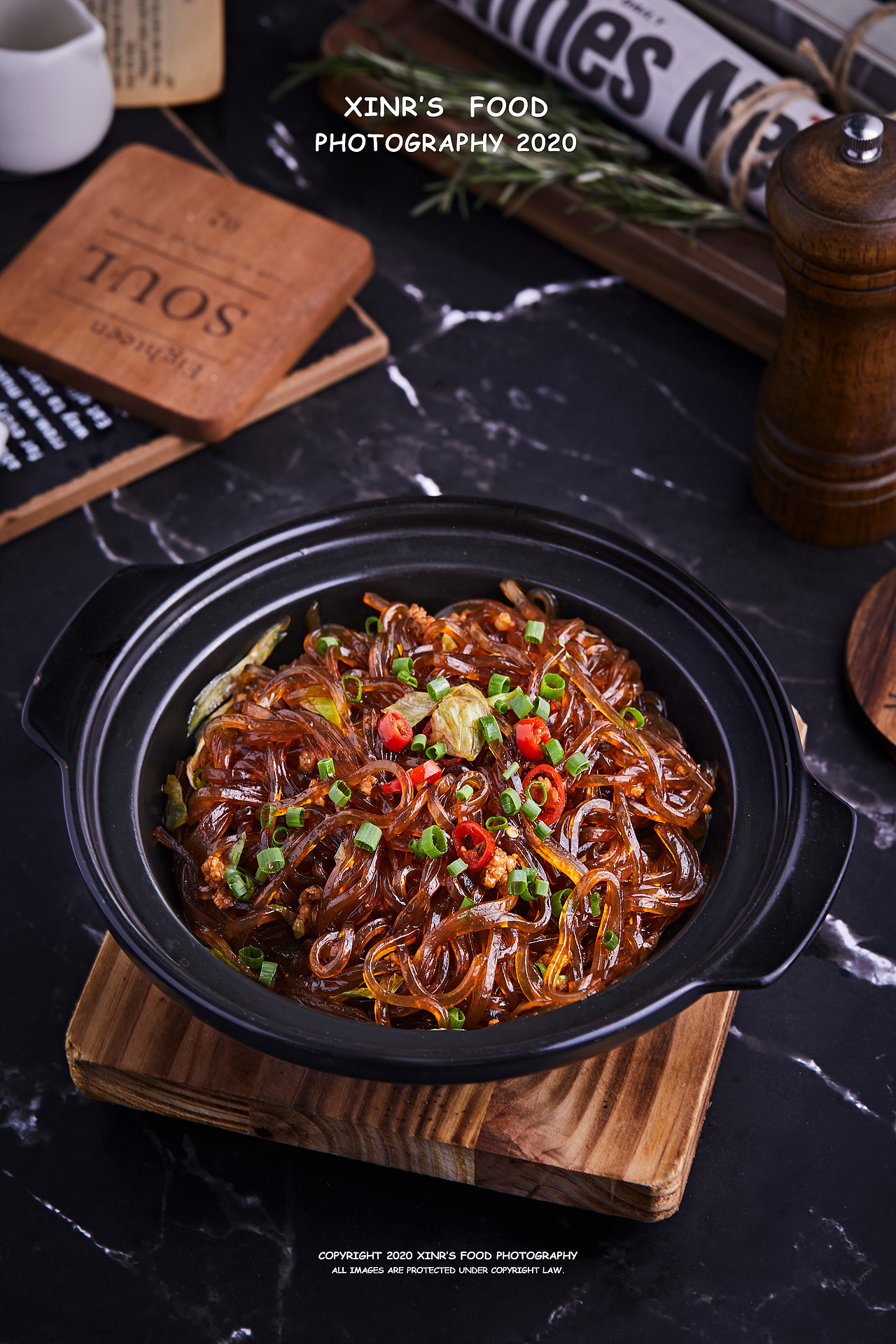 美食摄影 创新菜 牛肉粉