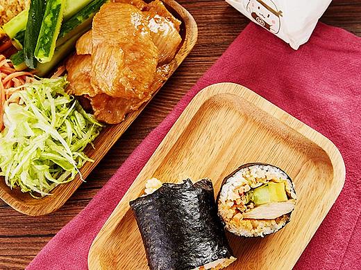 饭团饮品拍摄