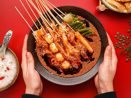 钵钵鸡 美食短视频