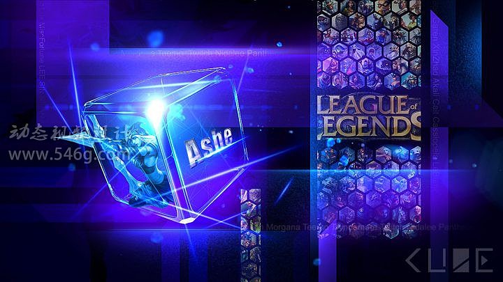 《英雄联盟》动态视频设计（CUBE学员个人作品练习）（图ZMTU0NzE4NDgw） - 栏目片头 - 站酷设计师动态视频设计原创素材 - 站酷ZCOOL