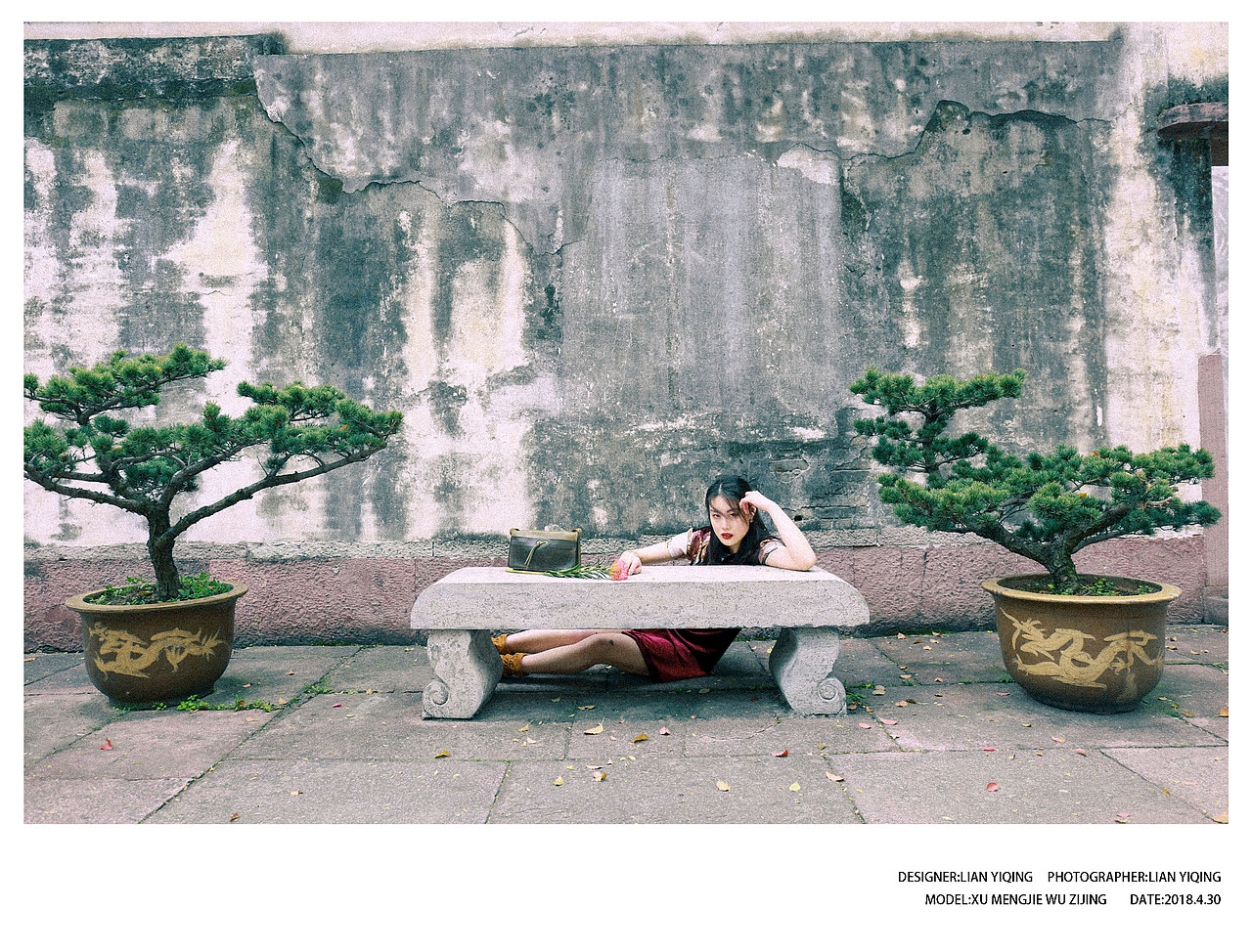 松风/服装系学生毕业设计/中国风摄影作品/国潮中国风