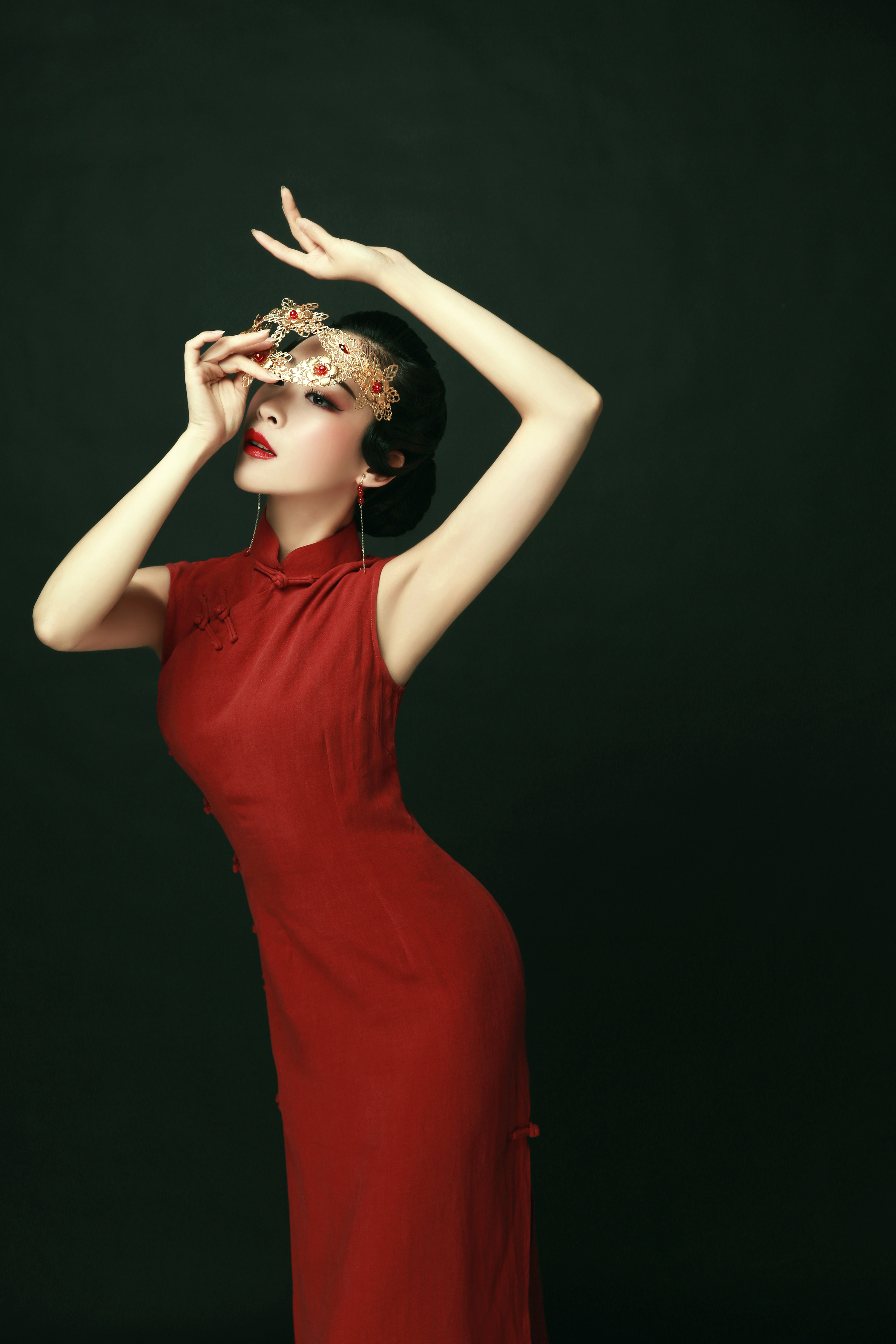 旗袍系列1思红语