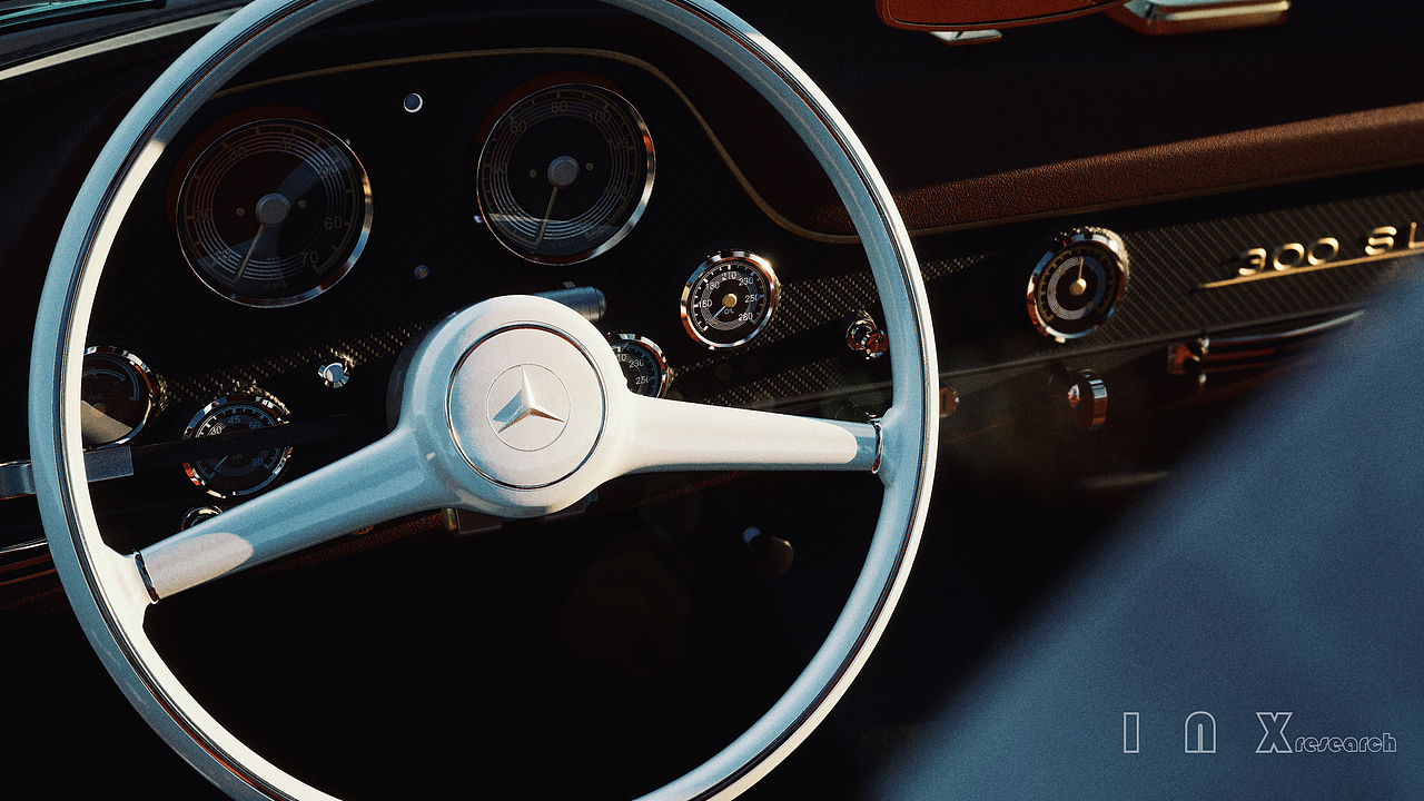 1956 Mercedes Benz 300SL Gullwing UE4 Reserach(图ZMjAzNjUyMjI4) - 机械/交通 - 站酷设计师mclovin原创素材 - 站酷ZCOOL