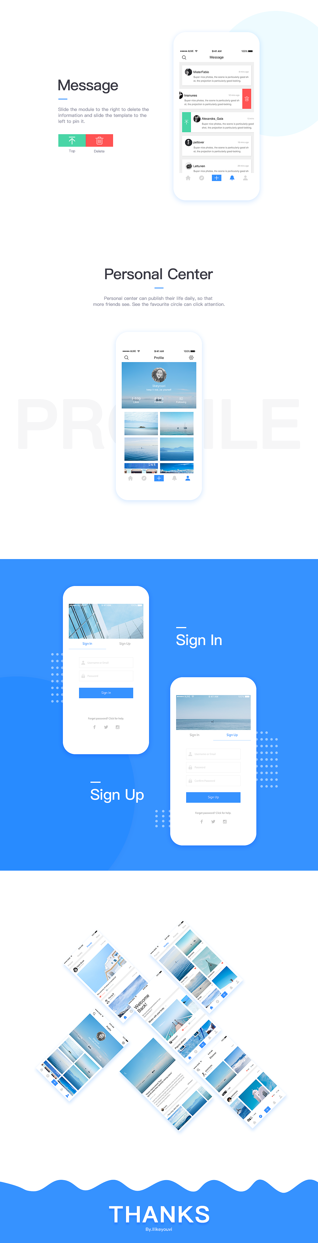 DISCOVER BEAUTIFUL | APP DESIGN