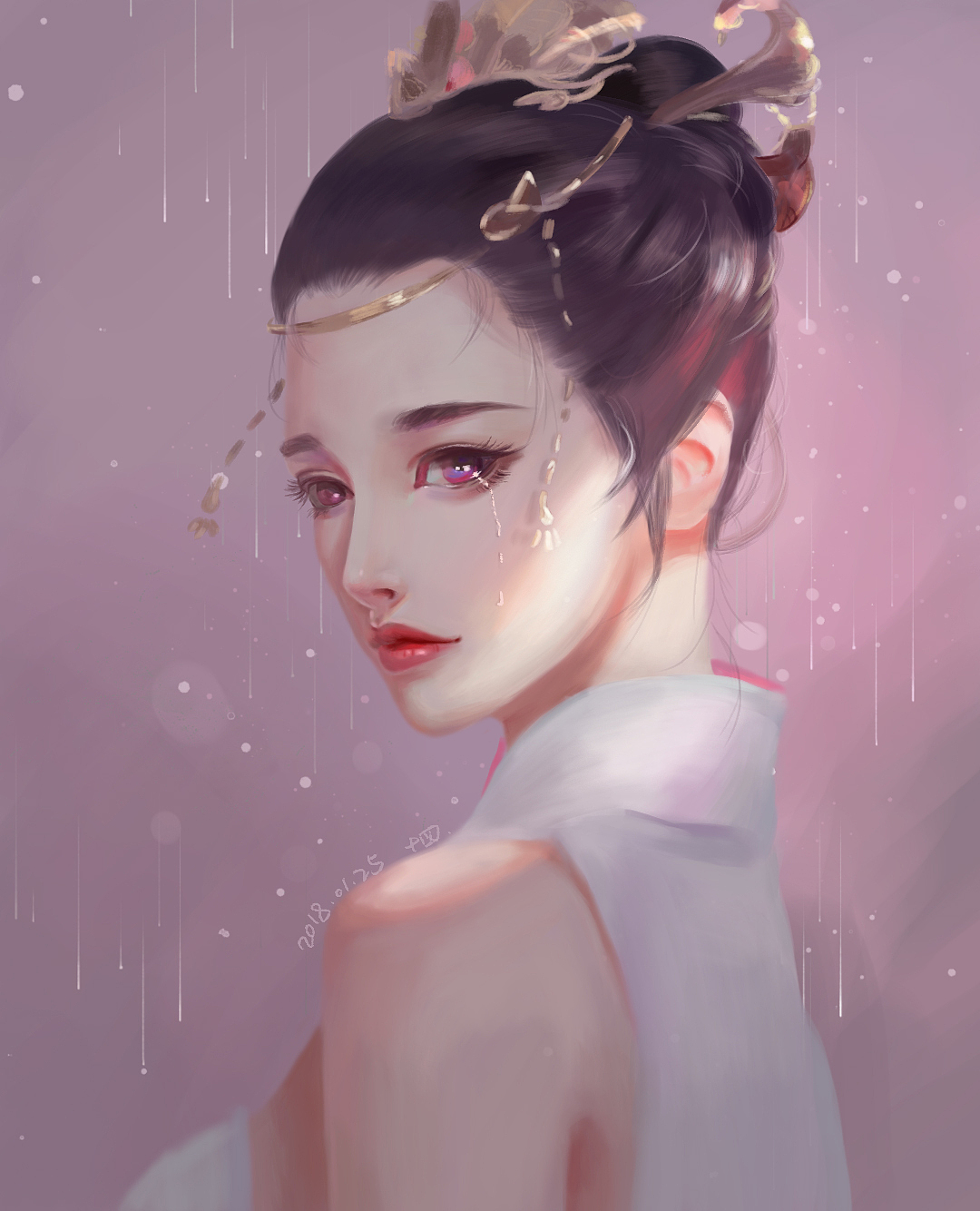 前段时间手绘临摹