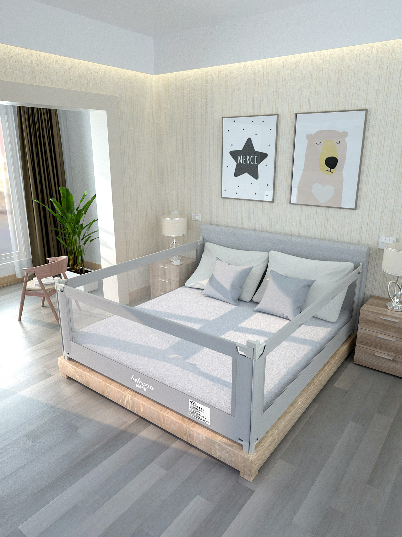 床围栏/床护栏 一些渲染图 三维渲染（图ZMTczMjMyOTQw） - 电商 - 站酷设计师李步云原创素材 - 站酷ZCOOL