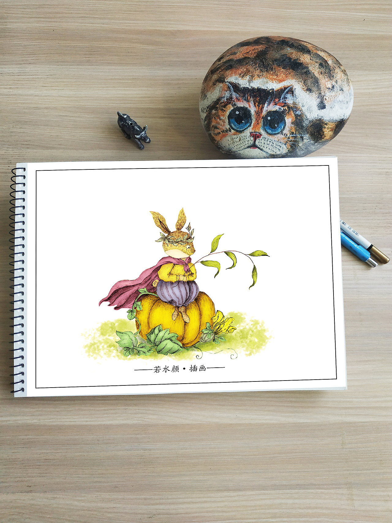 等待（圖ZMTY3MTY5MjY0） - 兒童插畫 - 站酷設(shè)計師若水顏原創(chuàng)素材 - 站酷ZCOOL