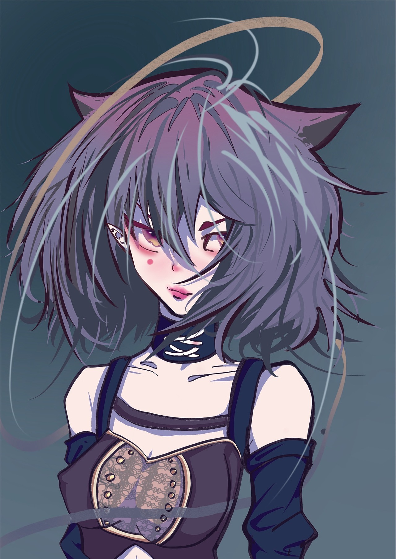 新人画师,3张自创oc