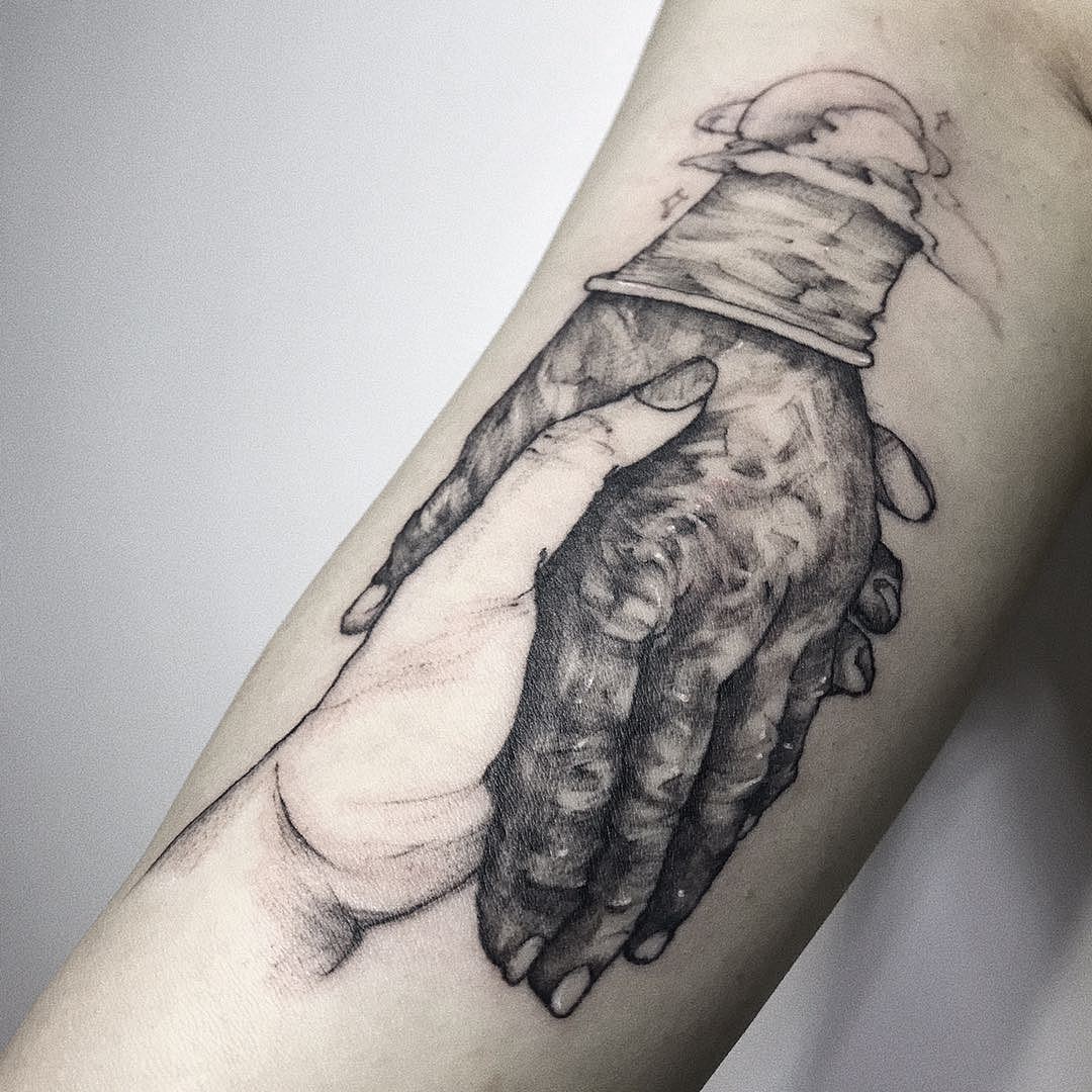 纹身作品纹身tattoo刺青给外婆的爱（图ZMjI4Njg1NDQ4） - 艺术插画 - 站酷设计师nowzki原创素材 - 站酷ZCOOL