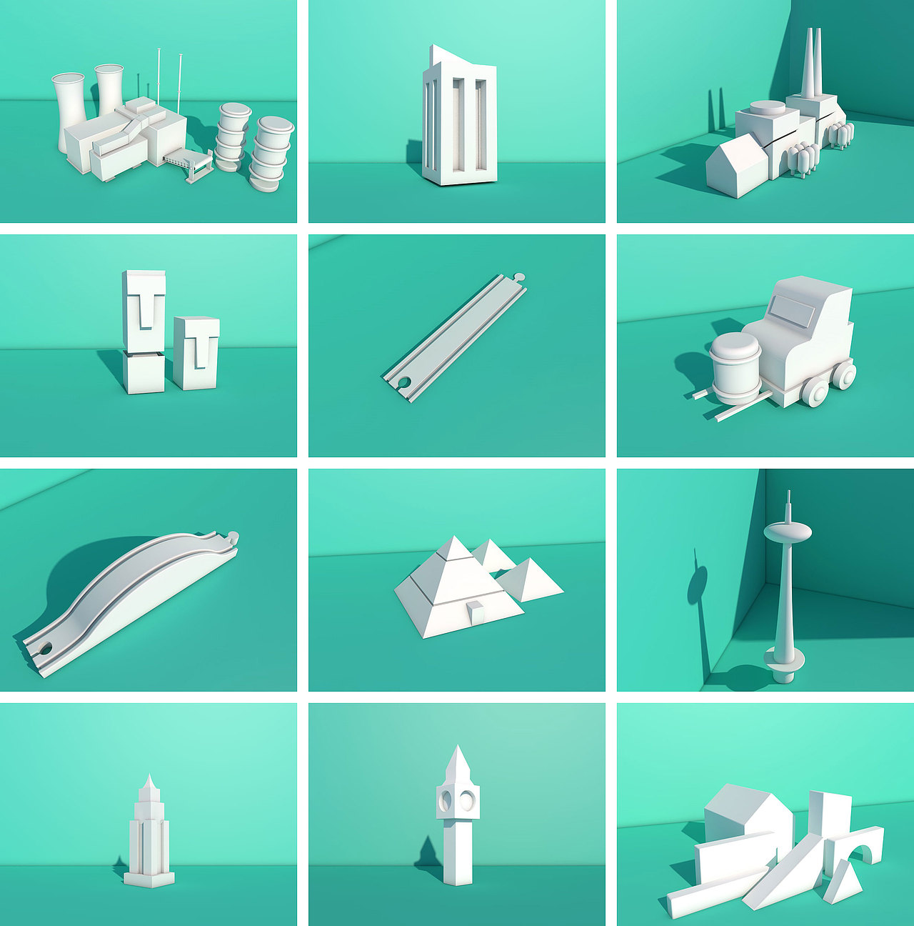 建模练习（图ZMTQ4NDkyMTUy） - 其他三维 - 站酷设计师为活着1212原创素材 - 站酷ZCOOL