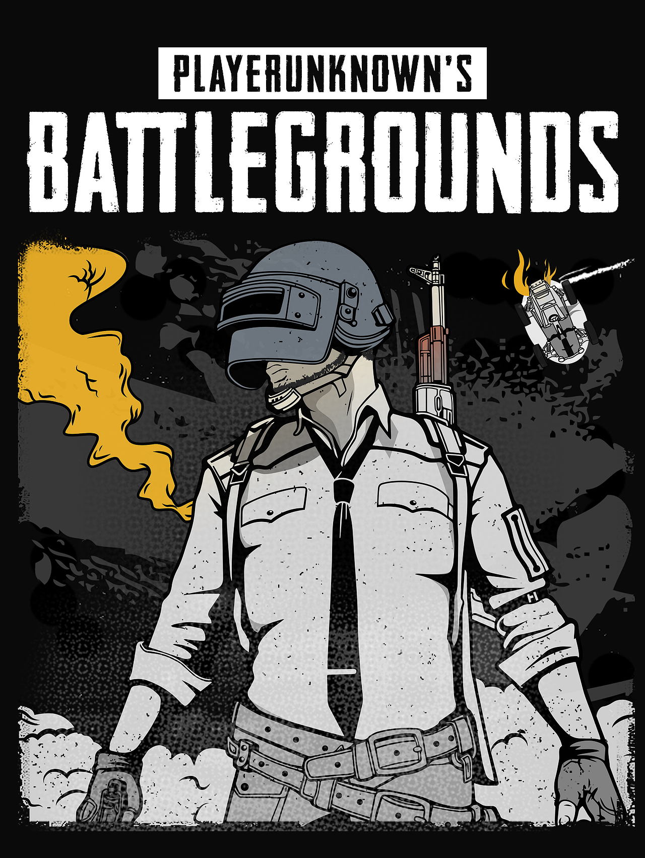 2018PUBG绝地求生衍生品（图ZMTUxNDEyNTI0） - 海报 - 站酷设计师kkkkkmm原创素材 - 站酷ZCOOL
